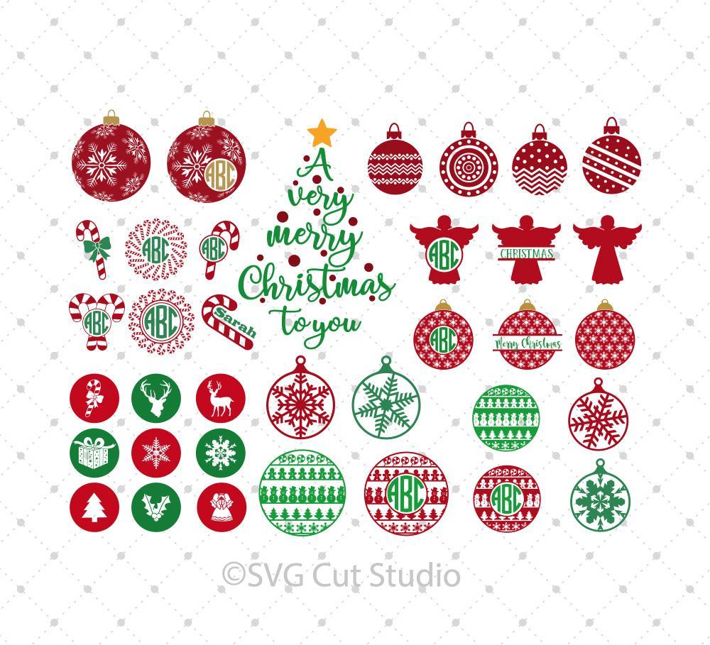 Christmas Bundle SVG Files - So Fontsy