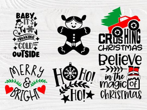 Christmas Bundle SVG, Funny Christmas Shirt Svg SVG TonisArtStudio 