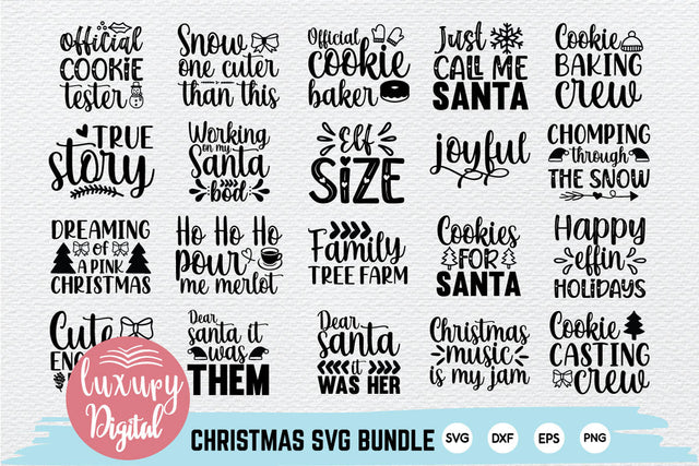 Christmas Bundle SVG, Santa SVG Bundle SVG md faruk hossain 
