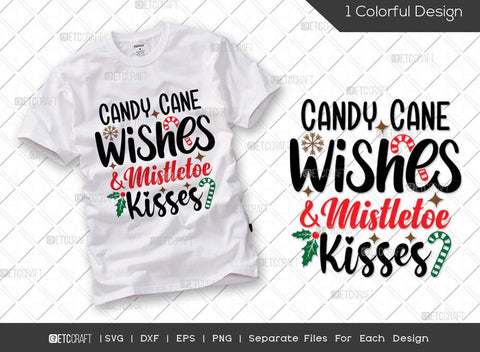 Christmas Bundle Vol-34 | Snowflake Kisses Christmas Wishes Svg | Christmas Calories Don't Count Svg | Christmas Cheer Svg | Let's Get Baked Svg | T-shirt Design SVG ETC Craft 