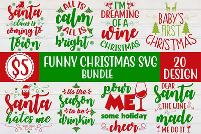 christmas bundle VOL-6 SVG shah alam 