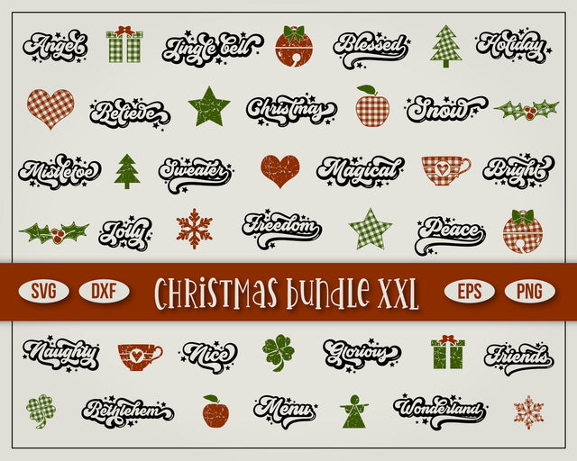 Christmas bundle XXL SVG Boertiek 