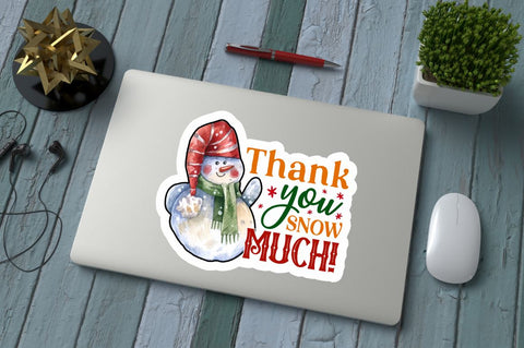 Christmas Business Stickers Bundle Sublimation Regulrcrative 