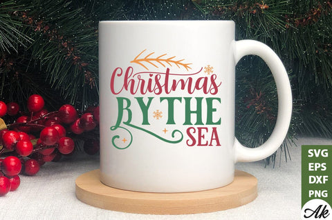 Christmas by the sea SVG SVG akazaddesign 