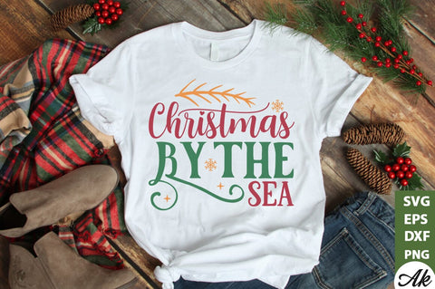 Christmas by the sea SVG SVG akazaddesign 