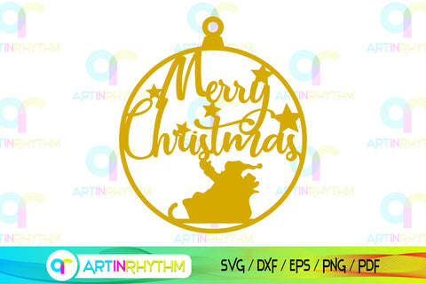 Christmas cake topper svg SVG Artinrhythm shop 