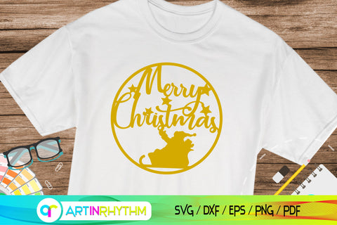 Christmas cake topper svg SVG Artinrhythm shop 