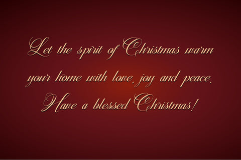 Christmas Calligraphy Font Letterara 