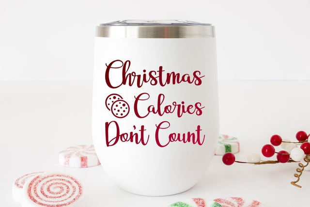 Christmas Calories Don't Count Funny SVG Design SVG So Fontsy Design Shop 