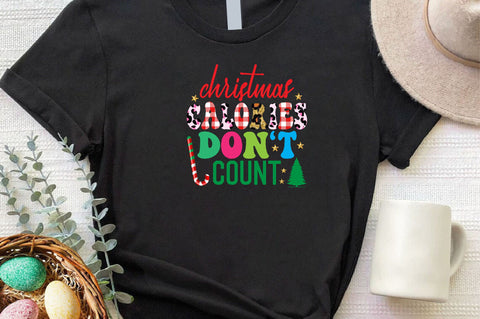 Christmas calories dont count Sublimation SVGArt 