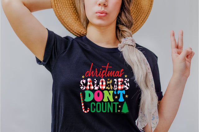 Christmas calories dont count Sublimation SVGArt 