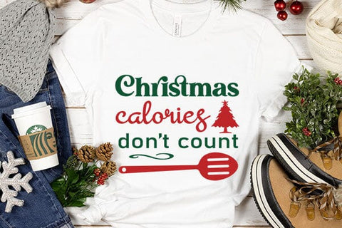 Christmas calories dont count SVG Angelina750 