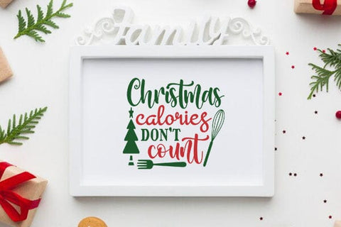 Christmas Calories Dont Count SVG Angelina750 