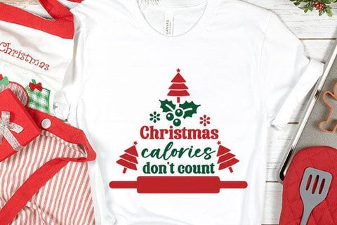 Christmas calories dont count SVG Angelina750 