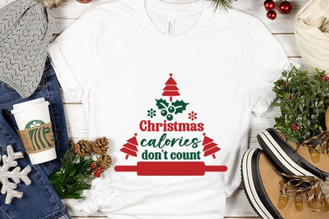 Christmas calories dont count SVG Angelina750 