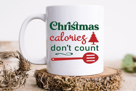 Christmas calories dont count SVG Angelina750 