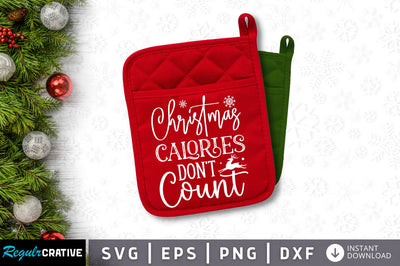 Christmas calories dont count SVG Design SVG Regulrcrative 