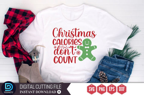 Christmas calories don't count SVG SVG DESIGNISTIC 