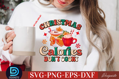 Christmas calories don't count SVG SVG DESIGNISTIC 