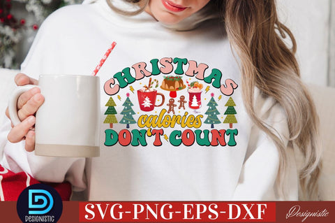 Christmas calories don't count SVG SVG DESIGNISTIC 