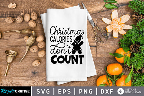 Christmas calories SVG Design SVG Regulrcrative 
