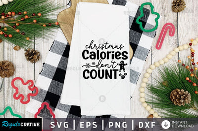 Christmas calories SVG SVG Regulrcrative 