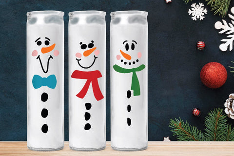 Christmas Candle Sets SVG Bundle - Dollar Tree Candle Files SVG Old Market 