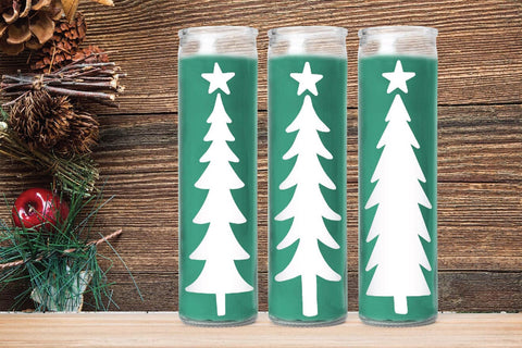 Christmas Candle Sets SVG Bundle - Dollar Tree Candle Files SVG Old Market 