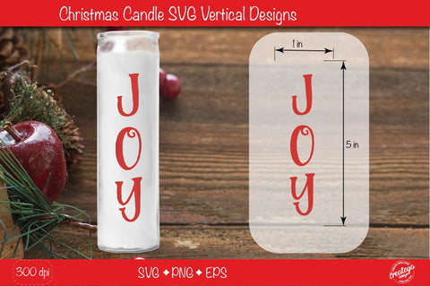 Christmas candles| Joy Christmas candle SVG| Dollar tree Christmas candle SVG SVG Createya Design 