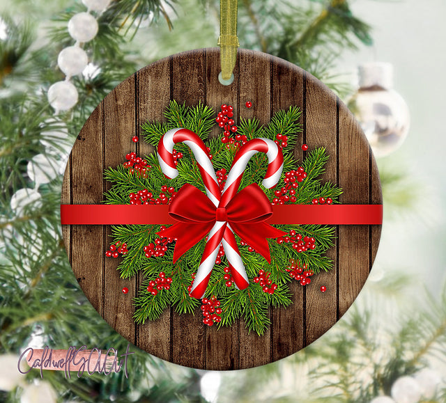 Christmas Candy Cane Ornament Png Sublimation Design, Merry Christmas Png, Christmas Candy Cane Ornament Png, Ornament Png, Digital Download Sublimation CaldwellArt 