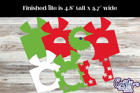 Christmas Candy Dome Holder, Candy Ornament Present Bundle SVG Crafty Mama Studios 