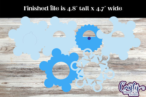 Christmas Candy Dome Holder, Candy Ornament Present Bundle SVG Crafty Mama Studios 