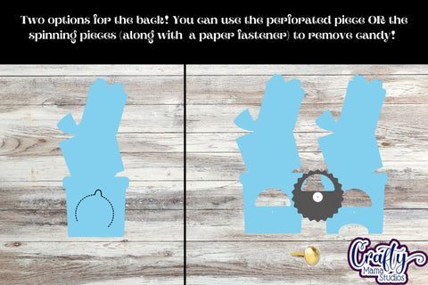 Christmas Candy Dome Holder, Candy Ornament Presents Svg SVG Crafty Mama Studios 