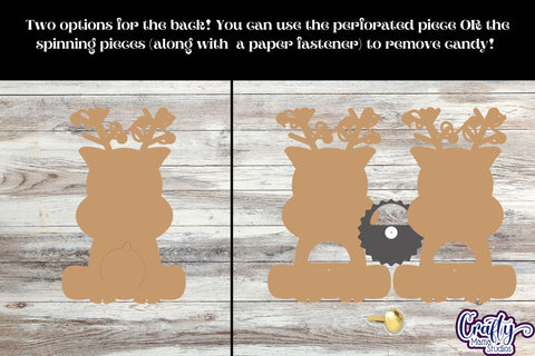 Christmas Candy Dome Ornaments Bundle 2, Paper Candy Holder SVG Crafty Mama Studios 