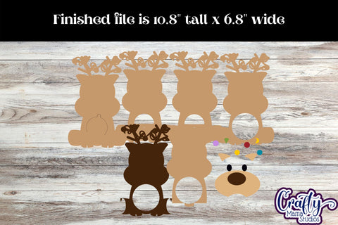 Christmas Candy Dome Ornaments Bundle 2, Paper Candy Holder SVG Crafty Mama Studios 