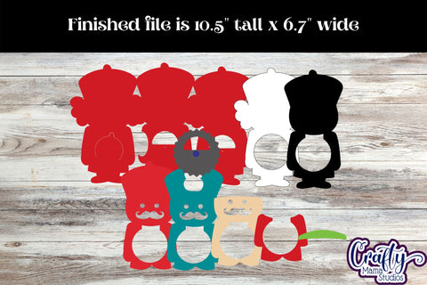 Christmas Candy Dome Ornaments Bundle 4, Paper Candy Holder SVG Crafty Mama Studios 