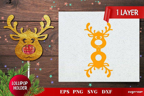 Christmas Candy Holders | Lollipop Holders | Svg Bundle | Cut File SVG SvgOcean 