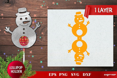 Christmas Candy Holders | Lollipop Holders | Svg Bundle | Cut File SVG SvgOcean 