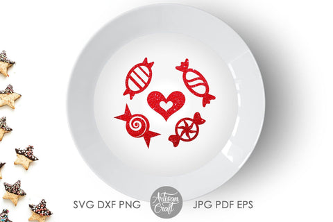 Christmas candy SVG, candy clipart, sublimation PNG SVG Artisan Craft SVG 