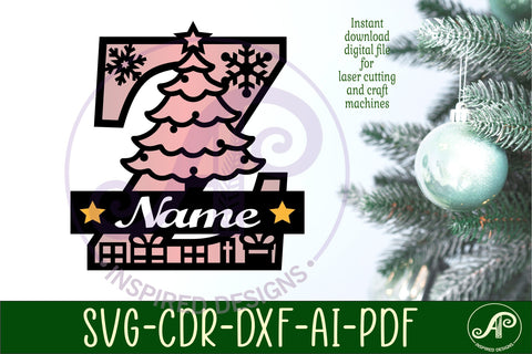 Christmas Capital Monogram Letter Z SVG SVG APInspireddesigns 