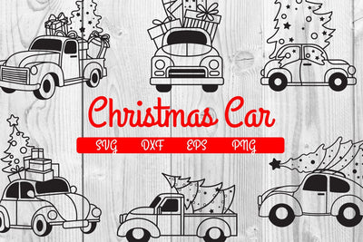 christmas car SVG dadan_pm 