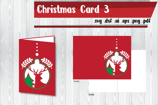 Christmas Card 3 SVG zafrans studio 