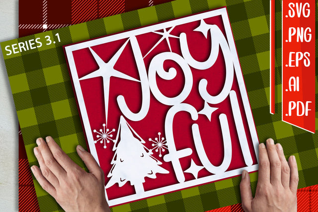 Christmas Card 3.1 - svg eps ai png pdf SVG zafrans studio 