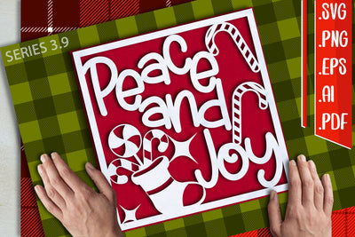 Christmas Card 3.9 - svg eps ai png pdf SVG zafrans studio 