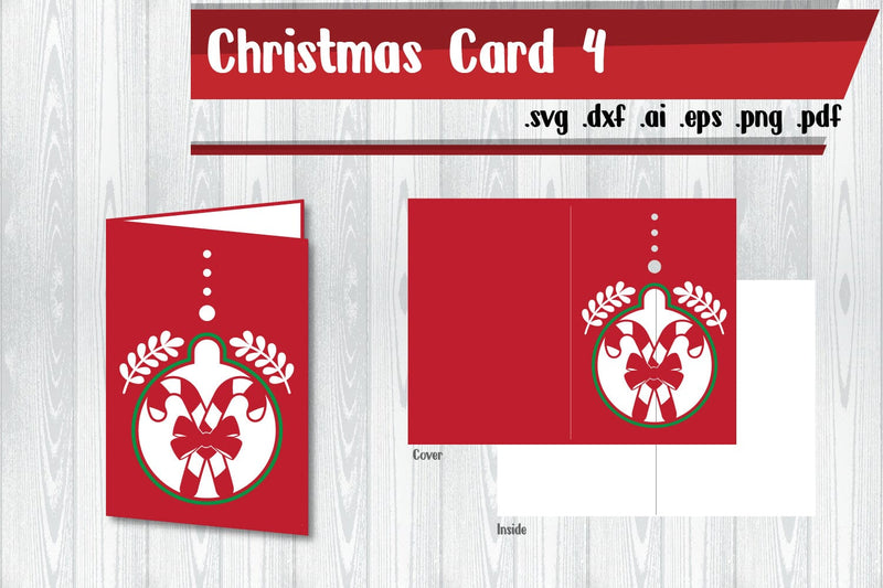 Christmas Card 4 SVG zafrans studio 