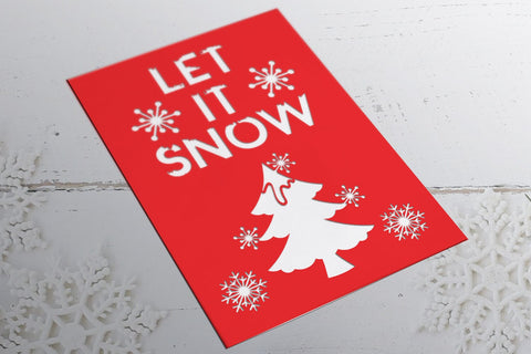 Christmas Card 5.8 - svg eps ai png pdf SVG zafrans studio 