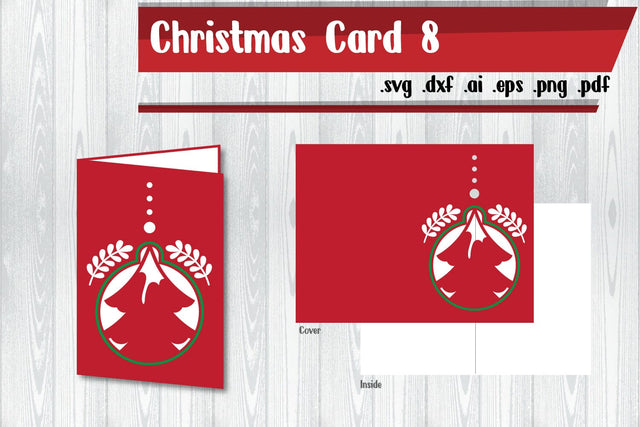 Christmas Card 8 3D Paper zafrans studio 