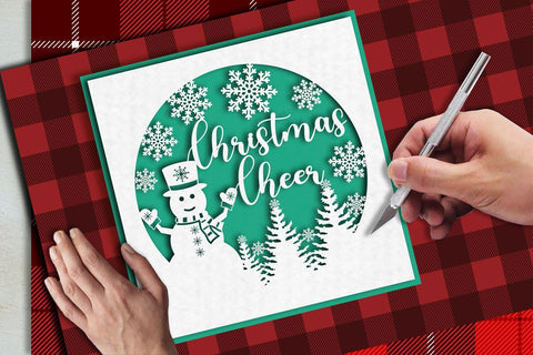 Christmas Card Bundle 2 svg eps ai png pdf SVG zafrans studio 