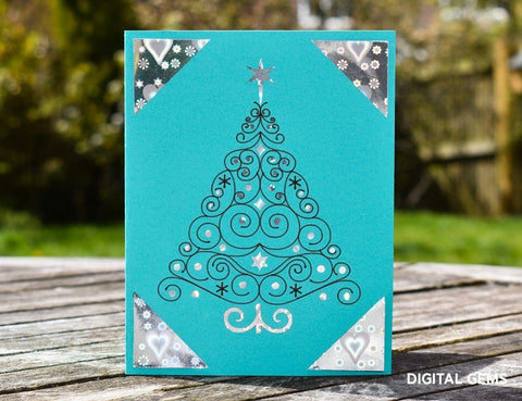 Christmas card bundle SVG Digital Gems 