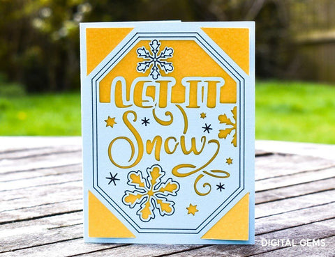 Christmas card bundle SVG Digital Gems 